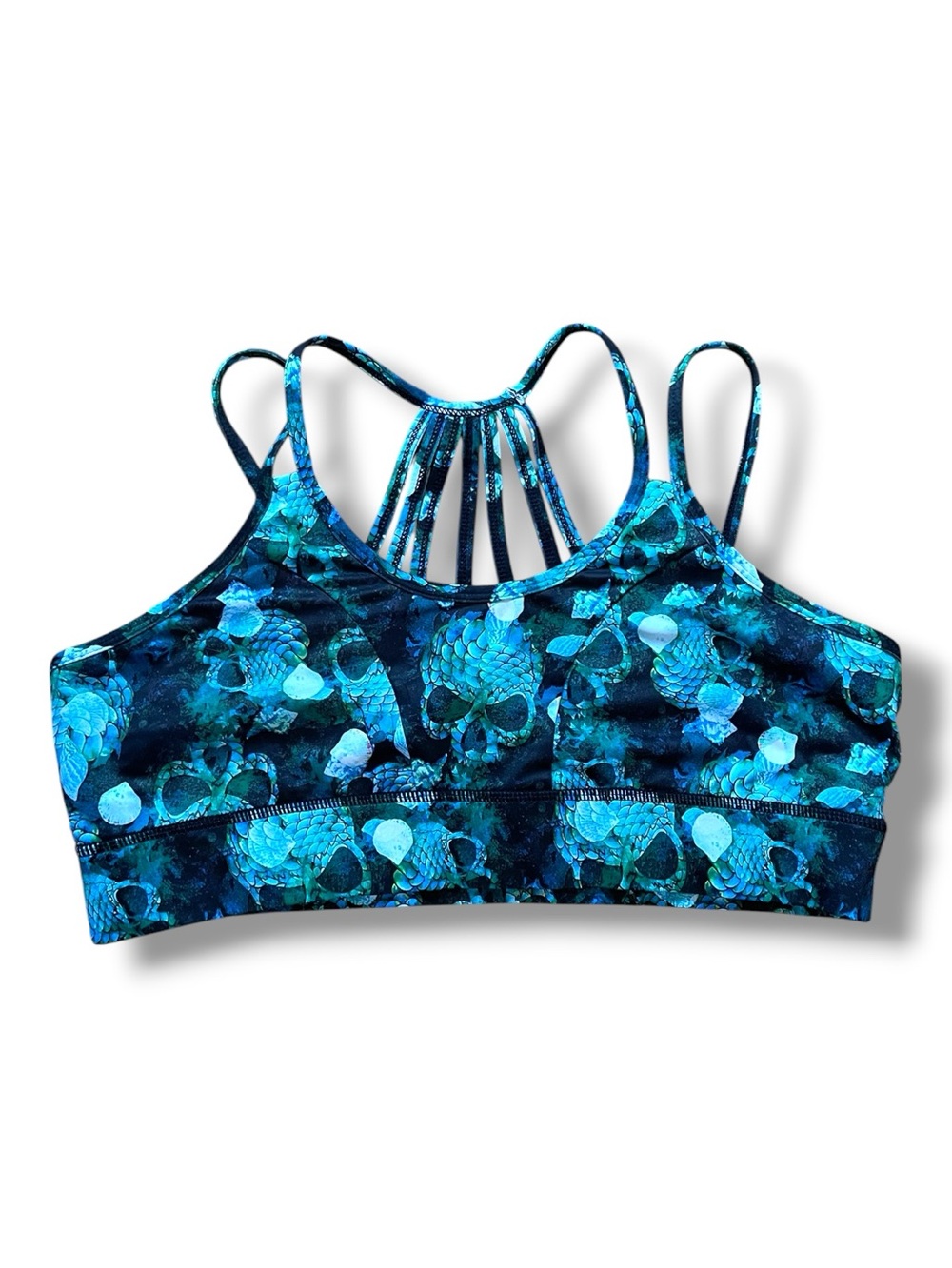 Constantly varied gear sports bra, mermaid skull, size XXL, - Picture 2 of 5